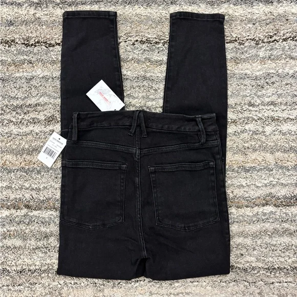 Good American High Rise Good Waist Crossover Skinny Jeans Sz 2 NWTSkinny NEW-